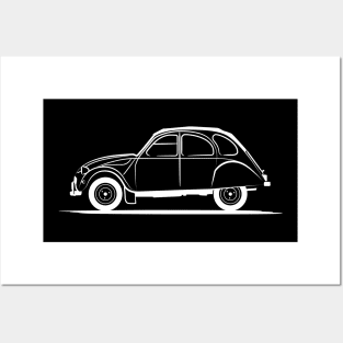 Citroen 2CV Deux Chevaux Posters and Art